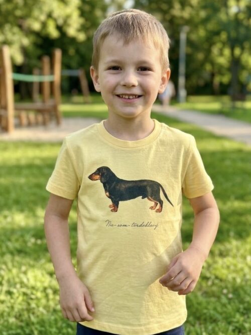 Tričko I Jazvečík Viva Yellow